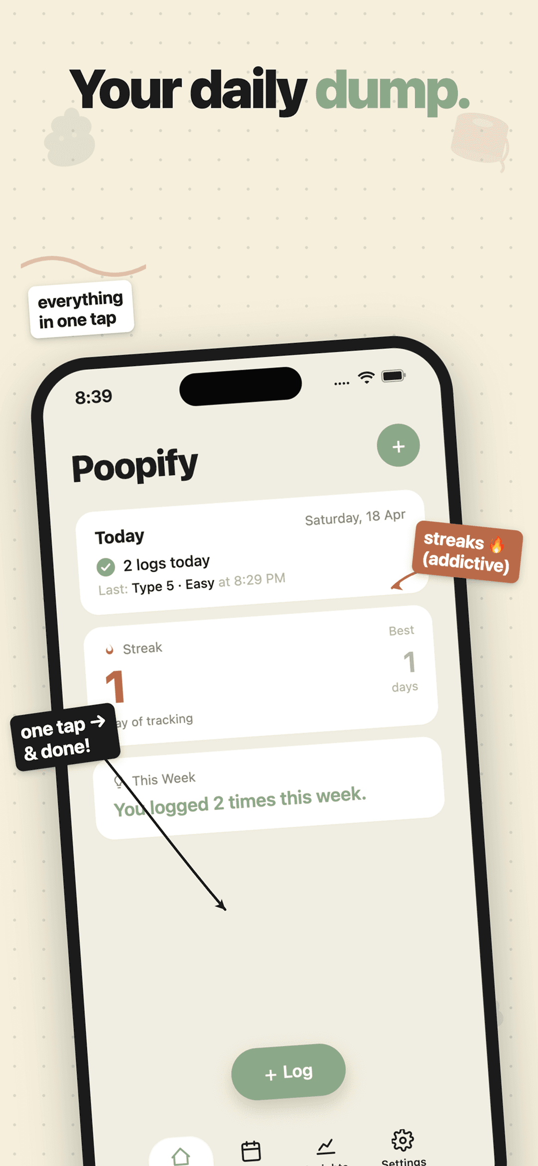 Home screen