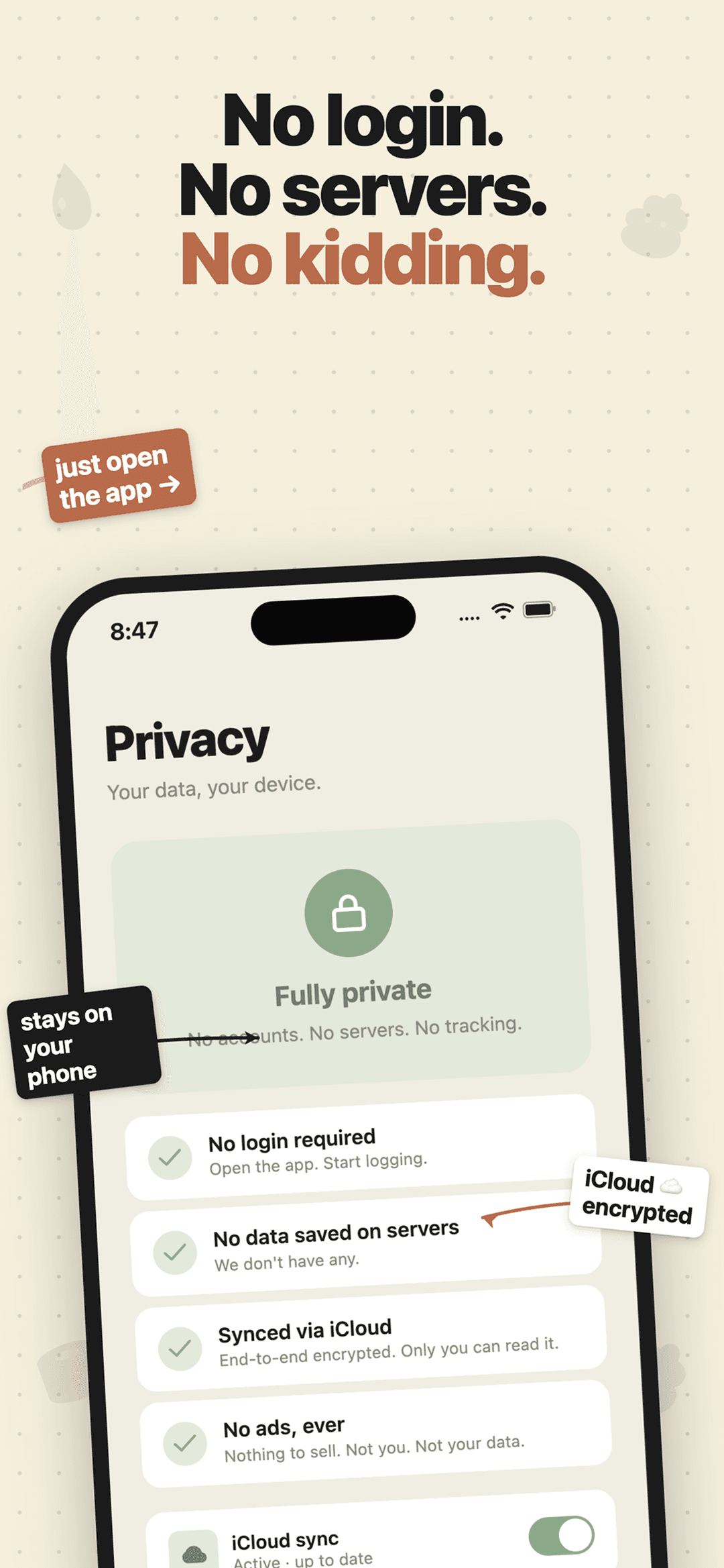 Privacy by default